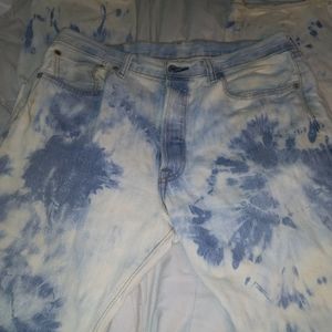 Vintage men's 501 Acid Washed Levi's Size 34x36